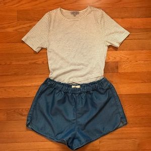 (Holister) Blue Shorts